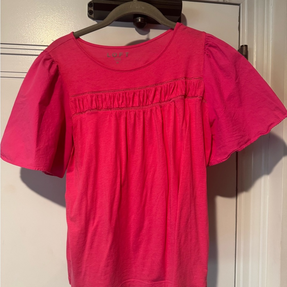 Cut out Flared Sleeves Top